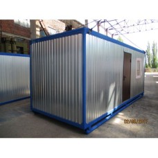 Бытовка Lux 6 х 2,45, на лыжах, внутри ДСП