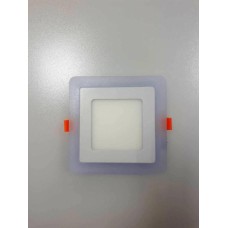 LED панель Lemanso 6+3W с синей подсветкой 4500K квадрат/LM500