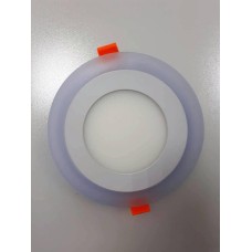 LED панель Lemanso 6+3W с синей подсветкой 4500K круг/LM496